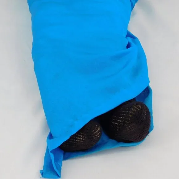 Antique German Cuno & Otto Dressel Jutta? Doll c1900 Sleep Eyes 26" FLAW - Picture 4 of 11